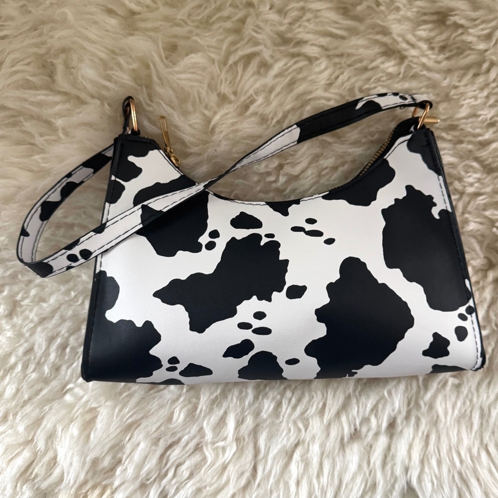 Cow print bag new.